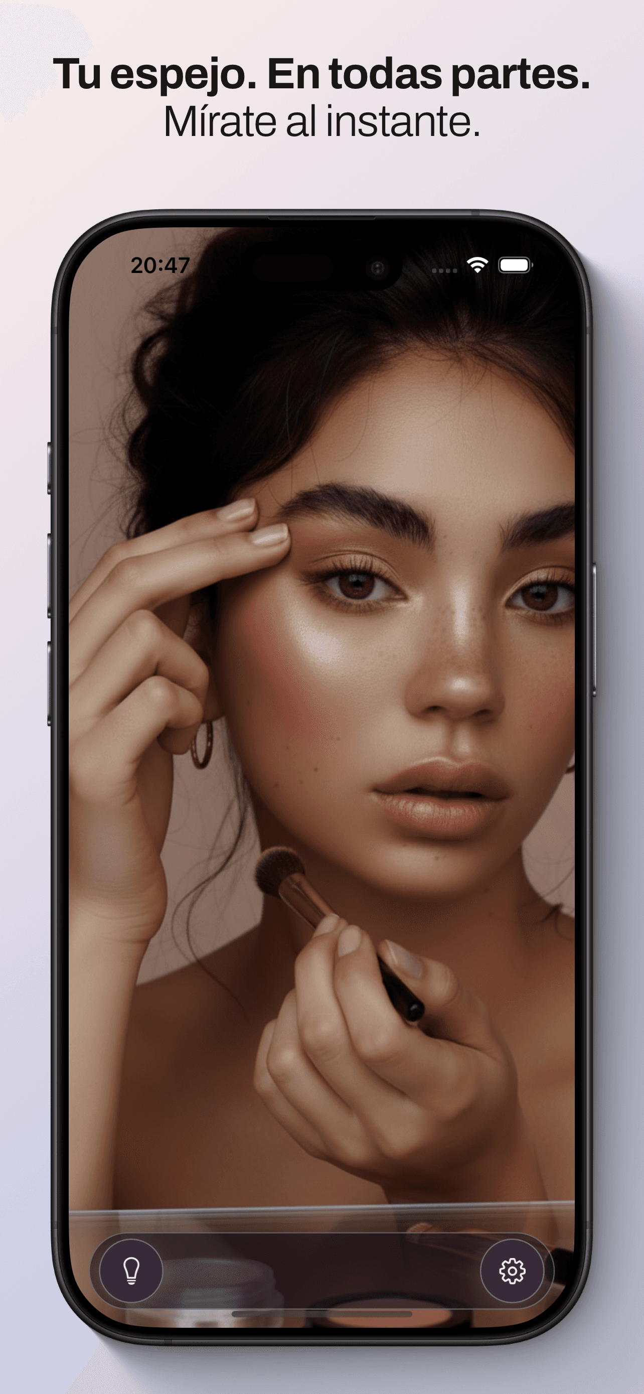 Captura de la app PocketMirror 1