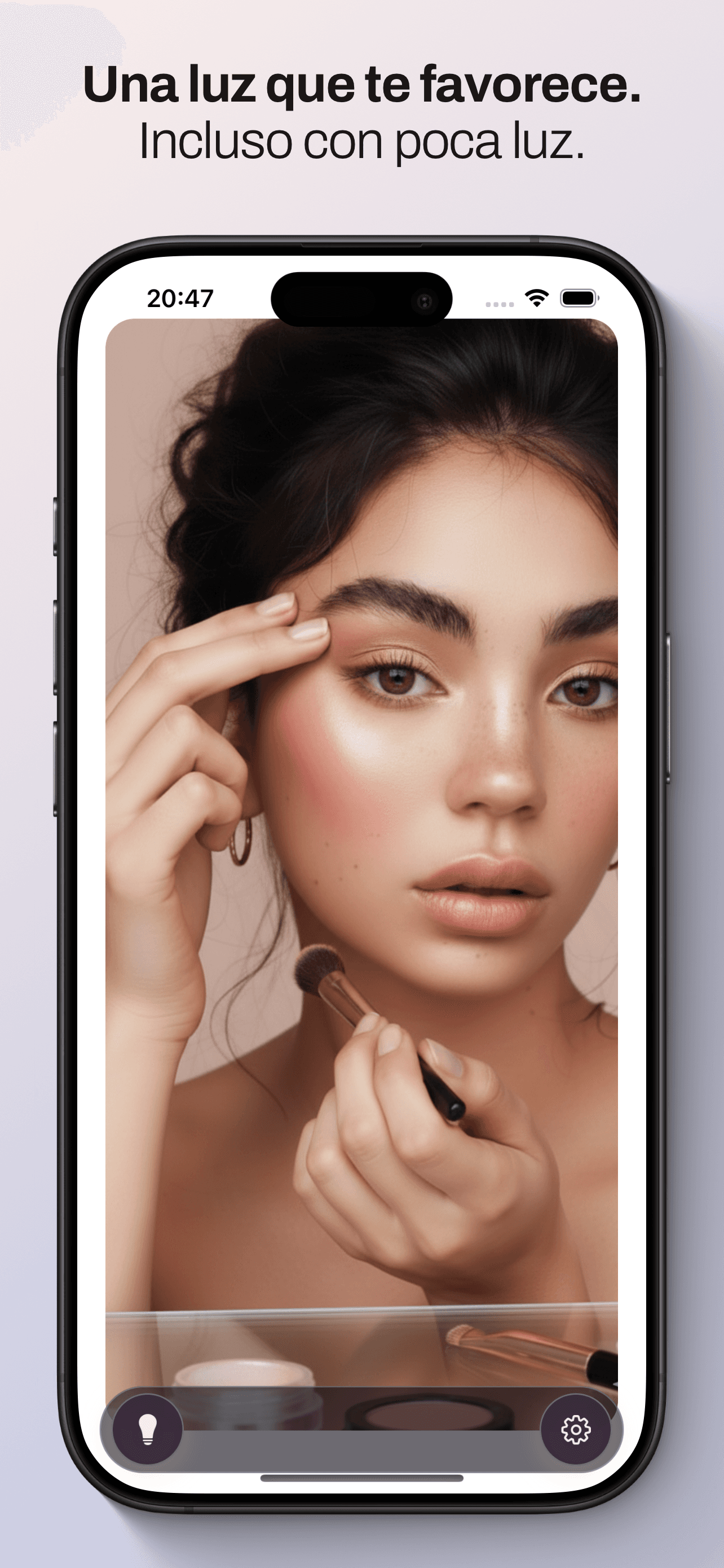 Captura de la app PocketMirror 2