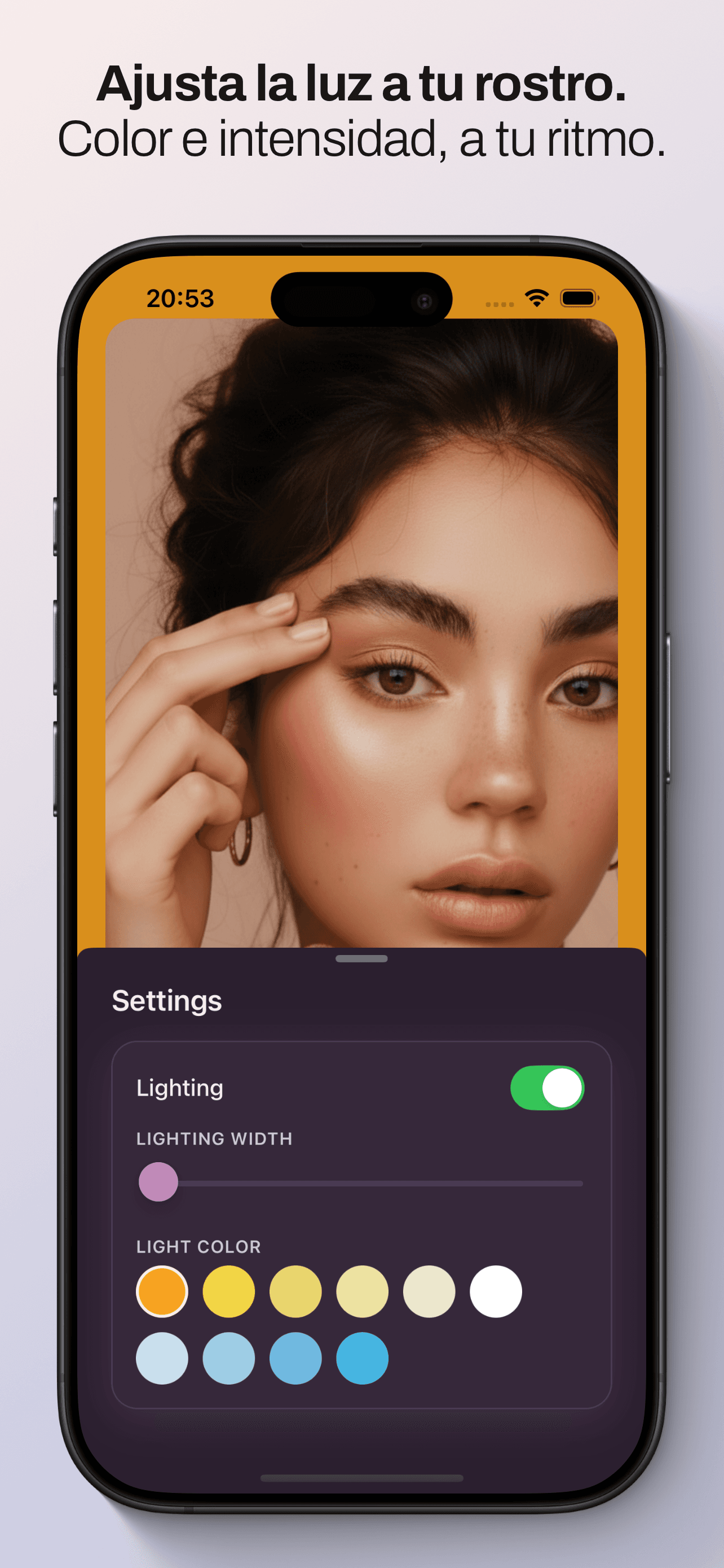 Captura de la app PocketMirror 3