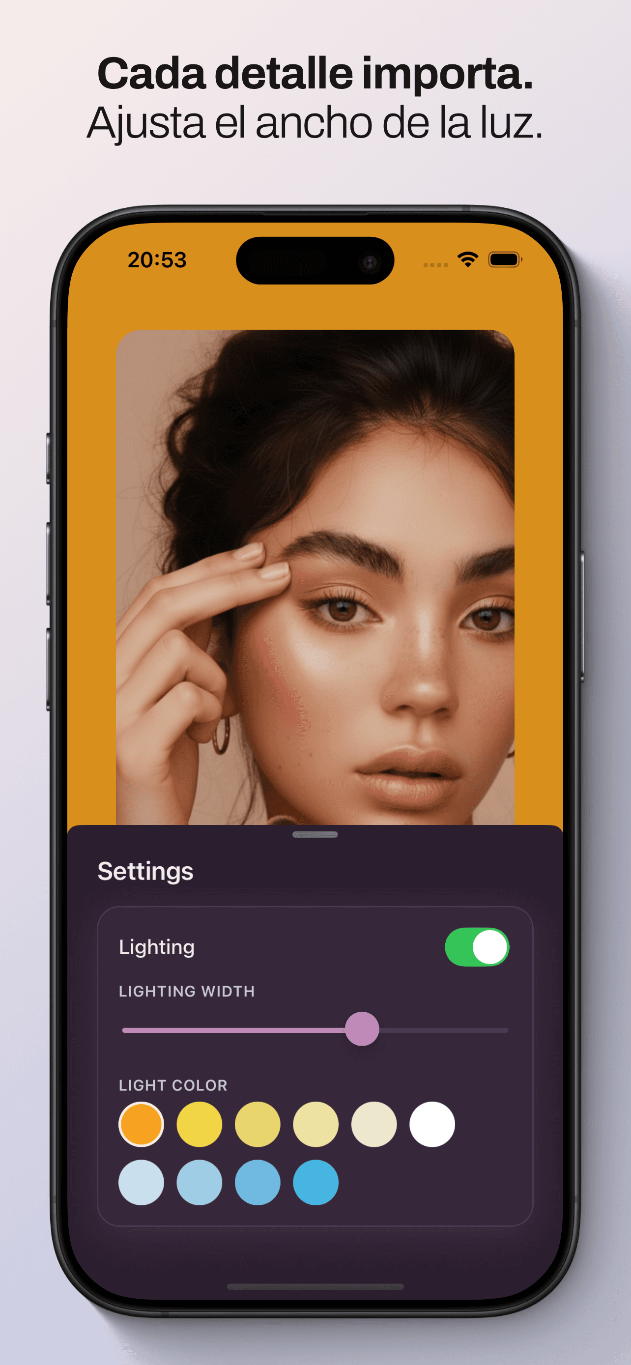 Captura de la app PocketMirror 4