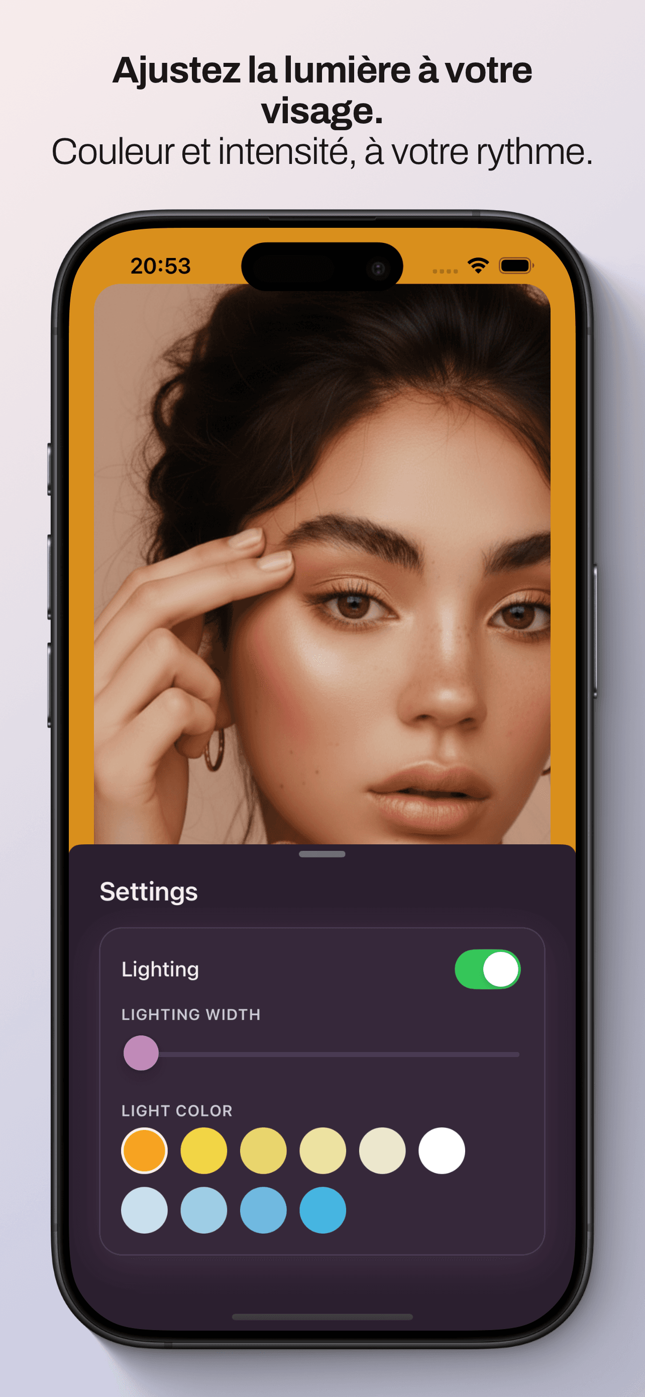 Capture d’écran de l’app PocketMirror 3