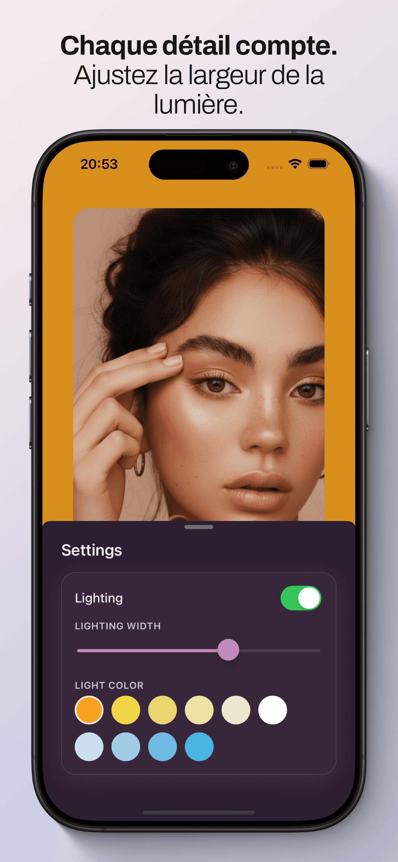 Capture d’écran de l’app PocketMirror 4