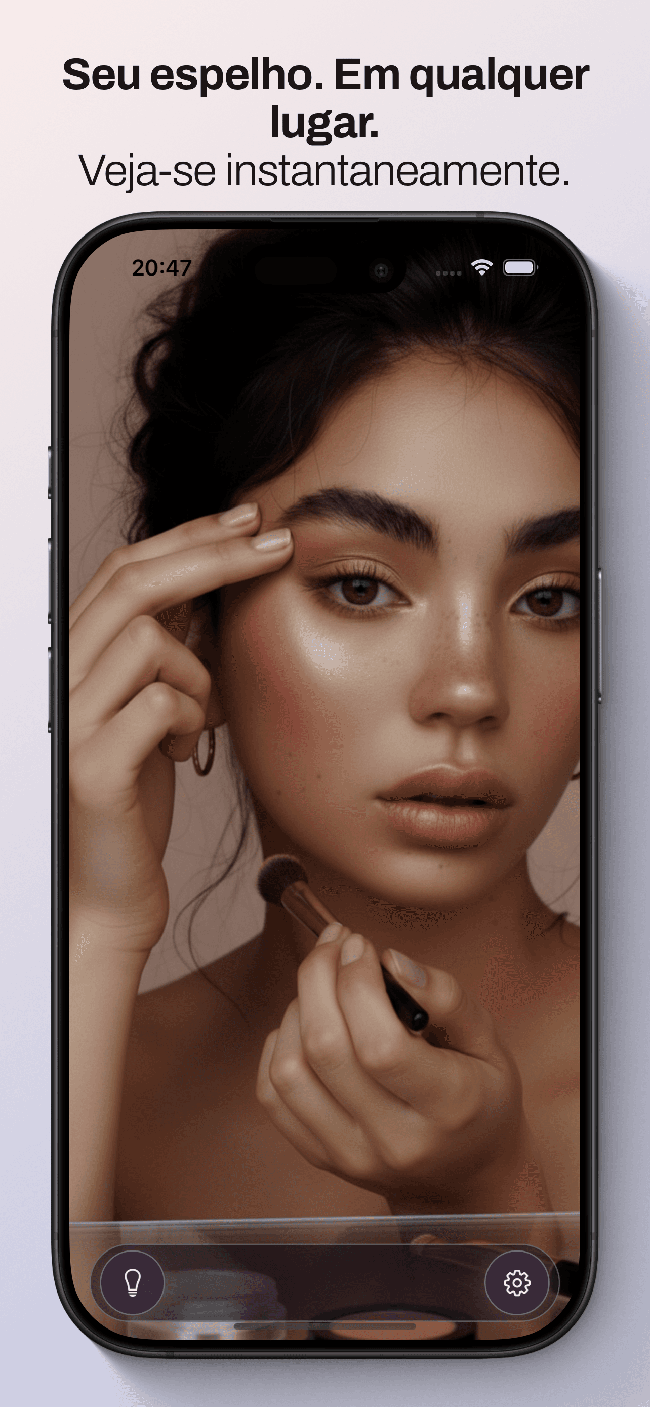 Captura de tela do app PocketMirror 1