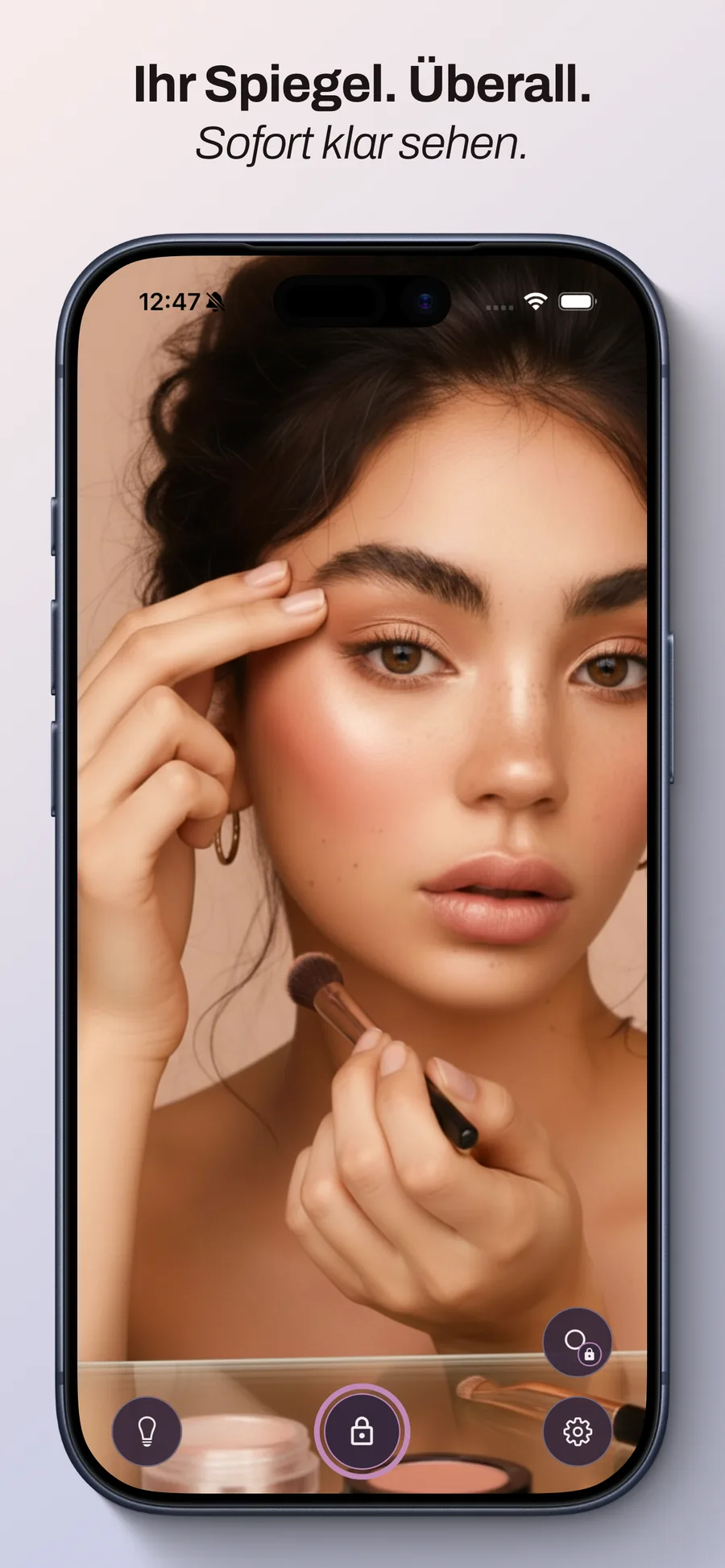 PocketMirror auf dem iPhone